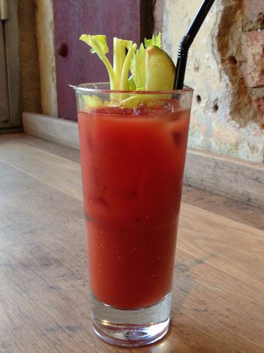 <p>Nothing beats a hangover better than a perfectly crafted Bloody Mary, and <a href="http://www.ecorestaurants.com/" target="_blank">Eco Clapham</a>'s is up there with the best...</p>
<p><strong>Ingredients:</strong><br />50ml Good quality vodka<br />120ml tomato juice<br />15ml lemon juice<br />1/2 tsp of freshly grated horseradish<br />3-4 dashes of Tabasco<br />1 pinch of salt<br />1/2 bar spoon Worcestershire Sauce<br />1 pinch freshly grounded pepper<br />2-3 dashes of Bitter Truth<br />Celery Bitters<br /> <br /><strong>Method:</strong><br />Combine 120ml or 4oz of the batch Bloody mix and 50ml or 2oz Vodka and roll with ice to combine all ingredients. Strain over fresh ice in tall glass and garnish.</p>
