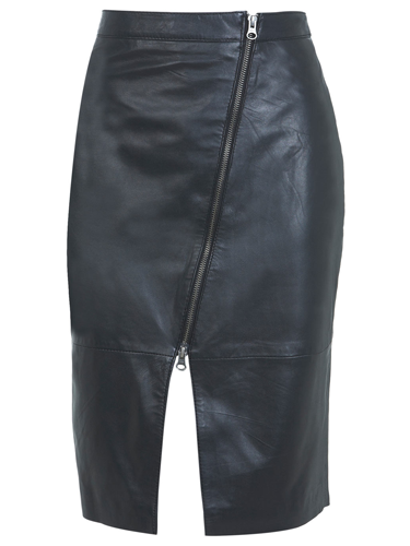 <p>If you find sequin party dresses too twee, this leather pencil skirt with asymmetric zips is TOTALLY sexual. Pair with a cropped fluffy jumper and fishnets for a Debbie Harry meets (bad) Sandy from Grease sort of look.</p>
<p>Leather pencil skirt, £80, <a href="http://www.missselfridge.com/webapp/wcs/stores/servlet/ProductDisplay?beginIndex=0&viewAllFlag=&catalogId=33055&storeId=12554&productId=12867296&langId=-1&categoryId=&parent_category_rn=&searchTerm=MS26K01NBLK&resultCount=1&geoip=home" target="_blank">missselfridge.com</a></p>
<p><a href="http://www.cosmopolitan.co.uk/fashion/shopping/cheap-christmas-party-dresses" target="_blank">SHOP PARTY DRESSES FOR £25 OR LESS</a></p>
<p><a href="http://www.cosmopolitan.co.uk/fashion/shopping/christmas-party-best-flat-shoes" target="_blank">12 FABULOUS FLATS TO DANCE ALL NIGHT IN</a></p>
<p><a href="http://www.cosmopolitan.co.uk/fashion/celebrity/" target="_blank">GET CELEBRITY STYLE INSPIRATION</a></p>