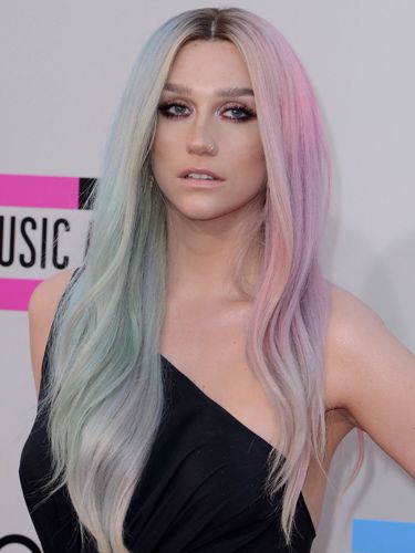 <p>Just when we were wondering where crazy colours would go next, Ke$ha demoed this two tone look and we're keen to copy. Half pastel pink and half baby blue, grunge meets cute in the best possible way.</p>
<p><a href="http://www.cosmopolitan.co.uk/beauty-hair/news/styles/celebrity/celebrity-party-hair-style-inspiration" target="_blank">PARTY HAIRSTYLE IDEAS</a></p>
<p><a href="http://www.cosmopolitan.co.uk/beauty-hair/news/trends/celebrity-beauty/pixie-crop-celebrity-icons" target="_blank">CELEBRITY TREND: SHORT HAIR</a></p>
<p><a href="http://www.cosmopolitan.co.uk/beauty-hair/news/styles/celebrity/face-framing-fringes-hair-trend?click=main_sr" target="_blank">COOL CELEBRITY FRINGES</a></p>