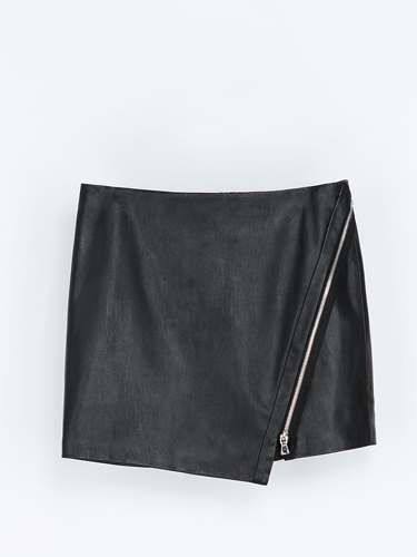 <p>There's nothing like finding a good bit of imitation leather, eh? And this skirt from Zara is as good as pleather gets, particularly with the expensive-looking asymmetric zip detail.</p>
<p>Faux leather mini skirt, £25.99, z<a href="http://www.zara.com/uk/en/new-this-week/woman/faux-leather-skirt-with-zip-c287002p1706504.html" target="_blank">ara.com</a></p>
<p><a href="http://www.cosmopolitan.co.uk/fashion/shopping/christmas-party-dress-2013-alternatives" target="_blank">Shop partywear looks beyond the LBD</a></p>
<p><a href="http://www.cosmopolitan.co.uk/fashion/shopping/black-ankle-boot-alternatives" target="_blank">Black ankle boot alternatives</a></p>
<p><a href="http://www.cosmopolitan.co.uk/fashion/news/" target="_blank">Get the latest fashion news</a></p>
<div style="overflow: hidden; color: #000000; background-color: #ffffff; text-align: left; text-decoration: none;"> </div>