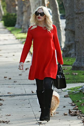 <p>Oh to spend our autumn days strolling around L.A. in shades and a jumper dress like Gwen Stefani, instead of scuttling around like Gollum in a coat the size of a double duvet.</p>
<p><a href="http://www.cosmopolitan.co.uk/fashion/celebrity/little-mix-red-carpet-style-hacc" target="_blank">LITTLE MIX GIVE US WARDROBE ENVY</a></p>
<p><a href="http://www.cosmopolitan.co.uk/fashion/celebrity/how-to-wear-sheer-dress" target="_blank">CELEBS IN SHEER DRESSES</a></p>
<p><a href="http://www.cosmopolitan.co.uk/fashion/celebrity/x-factor-outfits-2013" target="_blank">ALL THE X FACTOR OUTFITS</a></p>