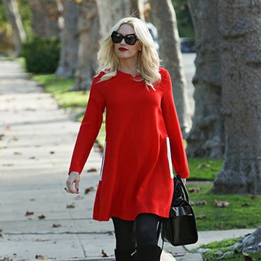 <p>Oh to spend our autumn days strolling around L.A. in shades and a jumper dress like Gwen Stefani, instead of scuttling around like Gollum in a coat the size of a double duvet.</p>
<p><a href="http://www.cosmopolitan.co.uk/fashion/celebrity/little-mix-red-carpet-style-hacc" target="_blank">LITTLE MIX GIVE US WARDROBE ENVY</a></p>
<p><a href="http://www.cosmopolitan.co.uk/fashion/celebrity/how-to-wear-sheer-dress" target="_blank">CELEBS IN SHEER DRESSES</a></p>
<p><a href="http://www.cosmopolitan.co.uk/fashion/celebrity/x-factor-outfits-2013" target="_blank">ALL THE X FACTOR OUTFITS</a></p>