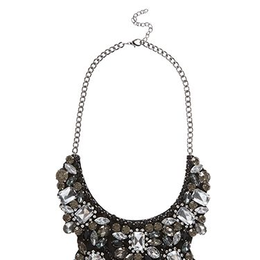 <p>Gothic glamour is all the rage, so stash up on eyeliner and grab this gorgeous necklace to unleash your inner Morticia.</p>
<p>Fabric gem bib necklace, £8, Primark</p>
<p><a href="http://www.cosmopolitan.co.uk/fashion/shopping/cheap-christmas-party-dresses" target="_blank">PARTY DRESSES FOR £25 OR LESS</a></p>
<p><a href="http://www.cosmopolitan.co.uk/fashion/shopping/christmas-party-accessories-jewellery-bags" target="_blank">40 AMAZING PARTY ACCESSORIES</a></p>
<p><a href="http://www.cosmopolitan.co.uk/fashion/shopping/winter-coats-less-than-50-pounds" target="_blank">WINTER COATS UNDER £50</a></p>
