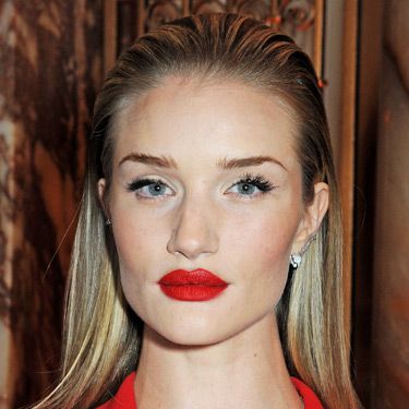 <p>Rosie made a fierce fashion statement at the BFAs, pairing an arresting red pout with brushed-up brows and slick-back, wet-look hair. We wouldn't mess.</p>
<p><a href="http://www.cosmopolitan.co.uk/beauty-hair/news/styles/celebrity/cosmo-hairstyle-of-the-day" target="_self">COSMO'S CELEB HAIRSTYLE OF THE DAY</a></p>
<p><a href="http://www.cosmopolitan.co.uk/beauty-hair/news/styles/celebrity/how-to-do-kelly-brook-blow-dry" target="_blank">GET KELLY BROOK'S PARTY BLOW-DRY</a></p>
<p><a href="http://www.cosmopolitan.co.uk/beauty-hair/news/styles/celebrity/jennifer-lawrence-best-hair-moments?page=1" target="_blank">JENNIFER LAWRENCE'S 9 PIXIE CROP STYLES</a></p>