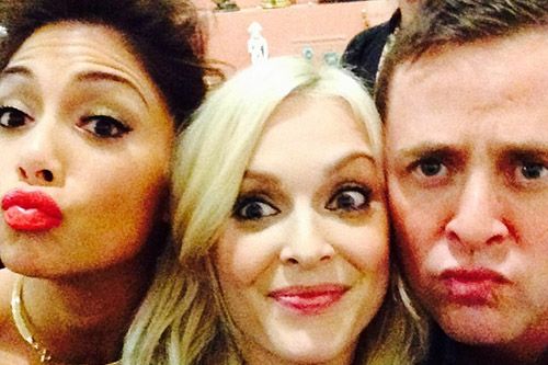 <p>No wonder Fearne looks pleased with herself - we'd be pretty pleased if we managed to tweet a selfie with Scott Mills and Nicole Scherzinger too. </p>
<p><a href="http://www.cosmopolitan.co.uk/celebs/ultimate-women-of-the-year/cosmo-girl-party-fashion" target="_blank">SEE COSMO'S PARTY STYLE</a></p>
<p><a href="http://www.cosmopolitan.co.uk/beauty-hair/news/trends/celebrity-beauty/cosmo-ultimate-women-awards-2013-celebrity-hairstyles-makeup" target="_blank">KILLER HAIR AND MAKE-UP LOOKS AT THE COSMO AWARDS</a></p>
<p><a href="http://www.cosmopolitan.co.uk/celebs/ultimate-women-of-the-year/winners-list-2013" target="_blank">THE COSMOS 2013: THE WINNERS</a></p>