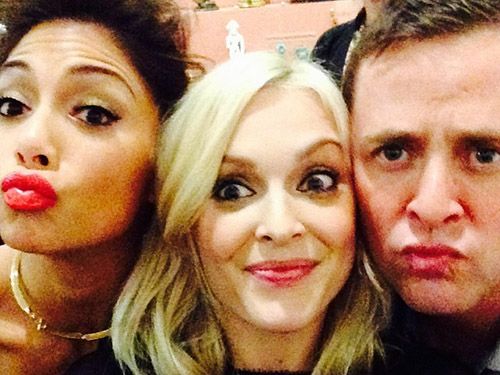 <p>No wonder Fearne looks pleased with herself - we'd be pretty pleased if we managed to tweet a selfie with Scott Mills and Nicole Scherzinger too. </p>
<p><a href="http://www.cosmopolitan.co.uk/celebs/ultimate-women-of-the-year/cosmo-girl-party-fashion" target="_blank">SEE COSMO'S PARTY STYLE</a></p>
<p><a href="http://www.cosmopolitan.co.uk/beauty-hair/news/trends/celebrity-beauty/cosmo-ultimate-women-awards-2013-celebrity-hairstyles-makeup" target="_blank">KILLER HAIR AND MAKE-UP LOOKS AT THE COSMO AWARDS</a></p>
<p><a href="http://www.cosmopolitan.co.uk/celebs/ultimate-women-of-the-year/winners-list-2013" target="_blank">THE COSMOS 2013: THE WINNERS</a></p>