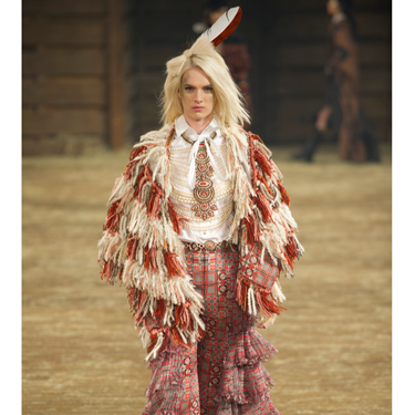 <p>We can definitely see ourselves wearing this tweedy fringed ensemble when doing the weekly shop in Tesco. You?</p>
<p><a href="http://www.cosmopolitan.co.uk/fashion/shopping/best-bags-summer-fashion-2014" target="_blank">10 best bags from London Fashion Week summer 2014 </a></p>
<p><a href="http://www.cosmopolitan.co.uk/fashion/celebrity/celebrities-chanel-paris-fashion-week" target="_blank">Celebrity show-goers at Chanel Paris Fashion Week</a></p>
<p><a href="http://www.cosmopolitan.co.uk/fashion/news/" target="_blank">See the latest fashion and style news</a></p>
<p> </p>