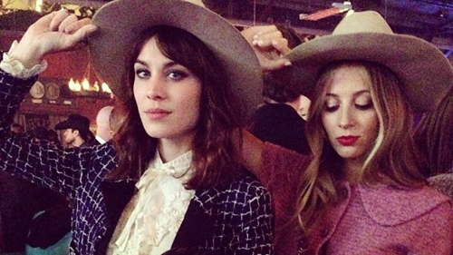 <p>Only Alexa Chung and DJ pal Harley Viera-Newton could make Stetson hats so stylish. We find ourselves wanting one...</p>
<p><a href="http://www.cosmopolitan.co.uk/fashion/shopping/best-bags-summer-fashion-2014" target="_blank">10 best bags from London Fashion Week summer 2014 </a></p>
<p><a href="http://www.cosmopolitan.co.uk/fashion/celebrity/celebrities-chanel-paris-fashion-week" target="_blank">Celebrity show-goers at Chanel Paris Fashion Week</a></p>
<p><a href="http://www.cosmopolitan.co.uk/fashion/news/" target="_blank">See the latest fashion and style news</a></p>