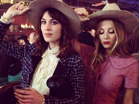 <p>Only Alexa Chung and DJ pal Harley Viera-Newton could make Stetson hats so stylish. We find ourselves wanting one...</p>
<p><a href="http://www.cosmopolitan.co.uk/fashion/shopping/best-bags-summer-fashion-2014" target="_blank">10 best bags from London Fashion Week summer 2014 </a></p>
<p><a href="http://www.cosmopolitan.co.uk/fashion/celebrity/celebrities-chanel-paris-fashion-week" target="_blank">Celebrity show-goers at Chanel Paris Fashion Week</a></p>
<p><a href="http://www.cosmopolitan.co.uk/fashion/news/" target="_blank">See the latest fashion and style news</a></p>