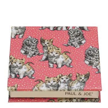 <p>French fashion label Paul & Joe was founded by Sophie Albou. Sophie loves cats, as do 99.9% of the nation's grandmas (that's a made-up stat, but it's probably true). The new Paul & Joe Beauté spring colour collection doesn't disappoint on the feline front. Cute kittens… on a case… that can be used to customise any of the new Paul & Joe Beauté Eye Colour Trios. Purrrr-fect.</p>
<p><a href="http://www.harrods.com/brand/paul-and-joe-beaute">Paul & Joe Beaute Limited Edition Eye Colour Case, £7</a> (available from February) </p>