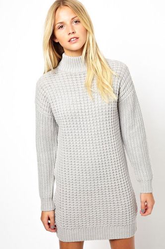 <p>We love a good polo neck here at Cosmo, and this one makes us super happy because it also doubles up as a dress! We love the stitching, the grey marl hue and the waffle knit texture. Pop on a pair of tights and you're good to go.</p>
<p>Jumper dress with high neck, £29, <a href="http://www.asos.com/ASOS/ASOS-Jumper-Dress-In-Chunky-Stitch-With-High-Neck/Prod/pgeproduct.aspx?iid=3189187&cid=2893&sh=0&pge=0&pgesize=204&sort=-1&clr=Grey" target="_blank">ASOS</a></p>
<p><a href="http://www.cosmopolitan.co.uk/fashion/shopping/top-ten-sale-picks-harrods" target="_blank">TOP TEN SALE PICKS FROM HARRODS</a></p>
<p><a href="http://www.cosmopolitan.co.uk/fashion/shopping/top-ten-fashion-buys" target="_blank">FASHION'S MOST WANTED OF 2013</a></p>
<p><a href="http://www.cosmopolitan.co.uk/fashion/shopping/christmas-party-dresses-investment" target="_blank">TEN DREAMY PARTY DRESSES</a></p>