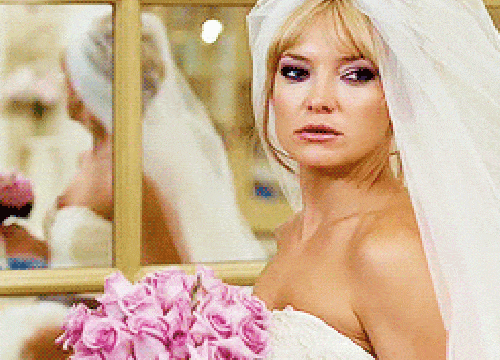 <p>Pink or purple-toned eyeshadow can seem like a bit of a scary prospect - no one wants to turn up to their wedding looking like they came straight from the hen do - but Kate Hudson proves how beautiful it can be in her role in Bride Wars. Nice coordination with the flowers.</p>
<p><a href="http://www.cosmopolitan.co.uk/fashion/news/kaley-cuoco-wedding-dress" target="_blank">KALEY CUOCO'S PINK WEDDING DRESS</a></p>
<p><a href="http://www.cosmopolitan.co.uk/beauty-hair/news/trends/celebrity-beauty/best-wedding-makeup-tips-celebrity-makeup?click=main_sr" target="_blank">WEDDING MAKEUP WE WANT TO COPY</a></p>
<p><a href="http://www.cosmopolitan.co.uk/fashion/shopping/top-ten-wedding-dresses-on-film?click=main_sr" target="_blank">TOP TEN WEDDING DRESSES ON FILM</a></p>