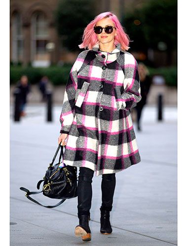 <p>Fearne Cotton shows that you don't have to give up your colourful side to dress for winter in this vibrant pink and monochrome coat. Nice matching hair!</p>
<p><a href="http://www.cosmopolitan.co.uk/fashion/shopping/primark-summer-fashion-trends-2014" target="_blank">PRIMARK'S SPRING FASHION COLLECTION</a></p>
<p><a href="http://www.cosmopolitan.co.uk/fashion/love/love-it-or-loathe-it-daisy-lowe-winter-floral-dress" target="_blank">LOVE IT OR LOATHE IT: DAISY LOWE</a></p>
<p><a href="http://www.cosmopolitan.co.uk/fashion/shopping/womens-clothing-under-ten-pounds" target="_blank">DAILY FASHION FIX: UNDER A TENNER</a></p>