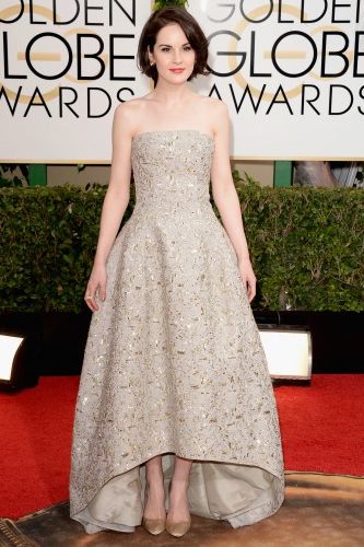 <p>Oh look, Lady Mary's popped along too! Just like Zooey, Michelle Dockery has opted for a feminine, golden gown from Oscar de la Renta. Definitely a red carpet fave.</p>
<p><a href="http://www.cosmopolitan.co.uk/beauty-hair/news/trends/celebrity-beauty/best-golden-globes-hair-makeup-beauty" target="_blank">BEST GOLDEN GLOBES BEAUTY EVER</a></p>
<p><a href="http://www.cosmopolitan.co.uk/fashion/celebrity/best-golden-globes-dresses-ever" target="_blank">REMEMBER THESE GOLDEN GLOBES DRESSES?</a></p>
<p><a href="http://www.cosmopolitan.co.uk/fashion/celebrity/best-dressed-celebrities-10-january" target="_blank">THIS WEEK'S BEST DRESSED CELEBRITIES</a></p>