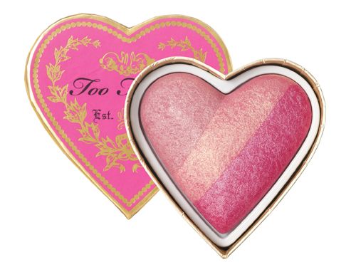 <p>We're in love. This beauty will grant you the perfect flush that will do all the flirting for you. Swirl it onto your cheekbones and temples for instant sex appeal.</p>
<p><strong>Too Faced Sweetheart Blush in Something About Berry, £26, Debenhams from February</strong><br /><br /></p>