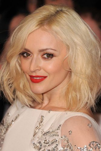 <p>Fearne's new ice blonde hair looked seriously striking jujjed-up with texture. Her coral-red lipstick brightened her complexion and we loved the rose gold eye makeup.</p>
<p><a href="http://www.cosmopolitan.co.uk/beauty-hair/news/styles/celebrity/sexy-date-night-hairstyle-ideas" target="_blank">14 DATE HAIRSTYLE IDEAS</a></p>
<p><a href="http://www.cosmopolitan.co.uk/beauty-hair/news/styles/celebrity/cosmo-hairstyle-of-the-day" target="_self">CELEB HAIRSTYLE OF THE DAY</a></p>
<p><a href="http://www.cosmopolitan.co.uk/beauty-hair/news/styles/hair-trends-spring-summer-2014" target="_blank">HUGE HAIR TRENDS FOR 2014</a></p>
