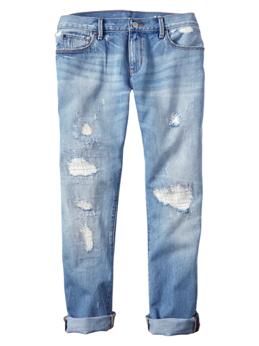 <p>If you haven't yet invested in a pair of slouchy, wear-with-everything ripped borrowed-from-the-boy jeans a) why not? And b) buy these.</p>
<p>Ripped boyfriend jeans, £49.95, <a href="http://www.gap.co.uk/browse/product.do?cid=1005412&vid=1&pid=000928917000" target="_blank">gap.co.uk</a></p>
<p><a href="http://www.cosmopolitan.co.uk/fashion/shopping/spring-fashion-trends-2014?page=1" target="_blank">7 BIG spring fashion trends for 2014</a></p>
<p><a href="http://www.cosmopolitan.co.uk/fashion/news/kelly-kapowski-90s-fashion" target="_blank">Spring fashion inspiration from Kelly Kapowski</a></p>
<p><a href="http://www.cosmopolitan.co.uk/fashion/news/" target="_blank">Get the latest fashion news</a></p>