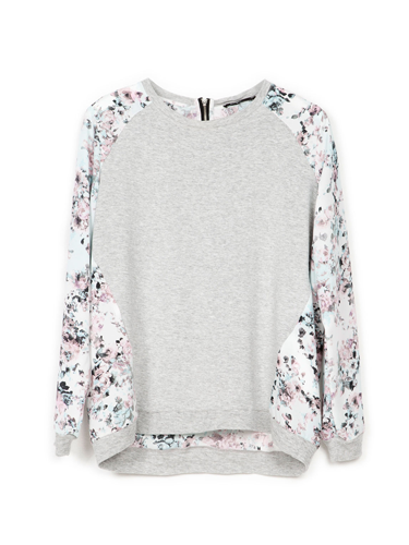 <p>YES. With its flash floral mesh insert, this souped-up grey marl sweater is THE ONE. Wear with ripped jeans for an instant update.</p>
<p>Floral sweatshirt, £19.99, <a href="http://www.bershka.com/webapp/wcs/stores/servlet/product/bershkagb/en/bershkasales/706526/3784503/Bershka%2Bcombined%2Bfabric%2Bsweatshirt/801" target="_blank">bershka.com</a></p>
<p><a href="http://www.cosmopolitan.co.uk/fashion/shopping/spring-fashion-trends-2014?page=1" target="_blank">7 BIG spring fashion trends for 2014</a></p>
<p><a href="http://www.cosmopolitan.co.uk/fashion/shopping/date-dresses-womens-cheap-clothing" target="_blank">SHOP date dresses for £20 or less</a></p>
<p><a href="http://www.cosmopolitan.co.uk/fashion/news/" target="_blank">Get the latest fashion news</a></p>
<div style="overflow: hidden; color: #000000; background-color: #ffffff; text-align: left; text-decoration: none;"> </div>