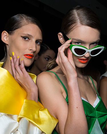 <p><strong>The look:</strong> From neon to coral, orange tones make loud mouths cool this season. The easiest way to wear bright lip colour is with a chunky glide-on pencil.</p>
<p><strong>The shows:</strong> At Rag & Bone models wore a matte lipstick, at Creatures of the Wind the lipstick finish was a satin textured and at Prabal Gurung (pictured) the look was neon-bright.<br /><strong></strong></p>
<p><strong>The products:</strong> Revlon ColorBurst Crayon Matte Balm in Mischievous, NARS Heat Wave Lipstick</p>
<p><a href="http://www.cosmopolitan.co.uk/beauty-hair/news/styles/hair-trends-spring-summer-2014" target="_blank">THE HUGE HAIR TRENDS FOR 2014 </a></p>
<p><a href="http://www.cosmopolitan.co.uk/beauty-hair/news/trends/nail-trends-spring-summer-2014" target="_self">KEY NAIL TRENDS FOR S/S 2014</a></p>
<p><a href="http://www.cosmopolitan.co.uk/fashion/shopping/spring-fashion-trends-2014" target="_blank">SPRING/SUMMER 2014 FASHION TRENDS</a></p>