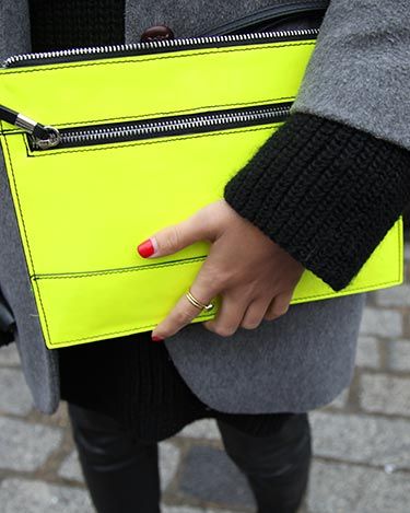 <p class="p1">The perfect pairing - neon accessories with bright red nails. </p>
<p><a href="http://www.cosmopolitan.co.uk/beauty-hair/news/trends/hair-makeup-trends-autumn-winter-2014" target="_blank">TOP AW14 BEAUTY TRENDS FROM LFW</a></p>
<p><a href="http://www.cosmopolitan.co.uk/beauty-hair/news/trends/cosmo-beauty-team-no-makeup-tips-beauty-lab?utm_content=buffer43d36&utm_medium=social&utm_source=twitter.com&utm_campaign=PromoPlayer" target="_blank">HOW TO GO MAKEUP-FREE</a></p>
<p><a href="http://www.cosmopolitan.co.uk/beauty-hair/beauty-tips/how-to-sculpt-your-cheeks-beauty-lab" target="_blank">HOW TO SCULPT YOUR CHEEKS WITH MAKEUP</a></p>