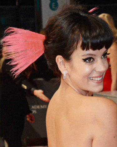 <p>Hair piece. Eyeliner flicks. Amazing.</p>
<p><a href="http://www.cosmopolitan.co.uk/fashion/news/baftas-red-carpet-2014" target="_blank">BAFTA 2014 RED CARPET ARRIVALS</a></p>
<p><a href="http://www.cosmopolitan.co.uk/celebs/entertainment/leonardo-dicaprio-baftas-kiss-camera" target="_blank">LEONARDO DICAPRIO BLEW THIS KISS AT THE BAFTAS AND THE INTERNET MELTED</a></p>
<p><a href="http://www.cosmopolitan.co.uk/beauty-hair/news/trends/hair-makeup-trends-autumn-winter-2014" target="_blank">BEAUTY TRENDS FROM LONDON FASHION WEEK: FEB 2014</a></p>