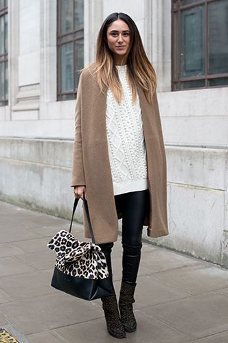 <p>Fashion blogger Soraya Bakhtiar looked super chic in a Phillip Lim argyll cream sweater, leather leggings (want) from Balenciaga, a leopard pring Celine bag and signature Laurence Dacade studded boots. We love the simple yet glamourous styling.</p>
<p><a href="http://www.cosmopolitan.co.uk/fashion/news/celebs-new-york-fashion-week-aw14" target="_blank">CELEBRITIES AT FASHION WEEK</a></p>
<p><a href="http://www.cosmopolitan.co.uk/fashion/news/new-york-fashion-week-street-style-aw14" target="_blank">NEW YORK FASHION WEEK STREET STYLE</a></p>
<p><a href="http://www.cosmopolitan.co.uk/fashion/news/celebs-new-york-fashion-week-aw14" target="_blank">NEW YORK FASHION WEEK FROW</a></p>