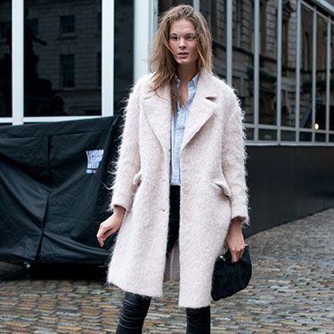 <p>Model Irina Kulikova was off-duty but still looked like she belonged on the catwalk, pairing a Ralph Lauren Cos coat, blue button-down shirt and Helmut Lang leather trousers this weekend - the pastel blue coat may be going strong at fashion week, but Irina still pulls of the coveted pink coat with flair.</p>
<p><a href="http://www.cosmopolitan.co.uk/fashion/news/celebs-new-york-fashion-week-aw14" target="_blank">CELEBRITIES AT FASHION WEEK</a></p>
<p><a href="http://www.cosmopolitan.co.uk/fashion/news/new-york-fashion-week-street-style-aw14" target="_blank">NEW YORK FASHION WEEK STREET STYLE</a></p>
<p><a href="http://www.cosmopolitan.co.uk/fashion/news/celebs-new-york-fashion-week-aw14" target="_blank">NEW YORK FASHION WEEK FROW</a></p>