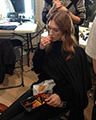 <p>Multi-tasking means eating AND getting your hair done. </p>
<p><a href="http://www.cosmopolitan.co.uk/beauty-hair/news/trends/hair-makeup-trends-autumn-winter-2014" target="_blank">FASHION WEEK BEAUTY TRENDS AW14</a></p>
<p><a href="http://www.cosmopolitan.co.uk/beauty-hair/news/trends/topshop-unique-aw-14-hair-makeup" target="_blank">TOPSHOP'S "BAD GIRL BEAUTY" AT LFW AW14</a></p>
<p><a href="http://www.cosmopolitan.co.uk/diet-fitness/diets/superfood-smoothie-ingredients-to-boost-health" target="_blank">SUPERFOOD SMOOTHIE INGREDIENTS</a></p>