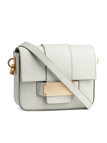 <p>Looking for a neutral bag that goes with everything? This little light grey number will tick all your boxes.  It would look great with jeans, work-suits and even party-wear. Sleek and smart and less than £20!" - Sairey Stemp, Fashion Editor</p>
<p>Shoulder bag, £19.99, <a href="http://www.hm.com/gb/product/23136?article=23136-B" target="_blank">hm.com</a></p>
<p><a href="http://www.cosmopolitan.co.uk/archive/fashion/shopping/new-in-store/0/8" target="_blank">SHOP NEW IN STORE NOW</a></p>
<p><a href="http://www.cosmopolitan.co.uk/fashion/shopping/spring-fashion-trends-2014?page=1" target="_blank">7 BIG FASHION TRENDS FOR SPRING 2014</a></p>
<p><a href="http://www.cosmopolitan.co.uk/fashion/shopping/mulberry-cara-delevingne-handbag-collection" target="_blank">SEE CARA DELEVINGNE'S MULBERRY BAG COLLECTION</a></p>