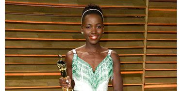 <p>Lupita wore her second Miuccia Prada dress of the evening, changing into a sassy Miu Miu gown, trimmed with green beaded fringing along the neckline. She accessorised with matching Prada silk peep-toe sandals - and her Oscar, of course.</p>
<p><strong>MORE OSCARS STUFF YOU NEED IN YOUR LIFE:</strong></p>
<p><a href="http://www.cosmopolitan.co.uk/fashion/news/oscars-2014-red-carpet-dresses" target="_blank">OSCARS 2014: RED CARPET ARRIVALS<strong></strong></a></p>
<p><a href="http://www.cosmopolitan.co.uk/fashion/news/oscars-2014-best-dressed" target="_blank">THE 5 BEST DRESSES AT THE OSCARS 2014</a></p>
<p><a href="http://www.cosmopolitan.co.uk/celebs/entertainment/oscars-2014-winners" target="_blank">OSCARS 2014: THE FULL LIST OF WINNERS</a></p>
<p><a href="http://www.cosmopolitan.co.uk/fashion/news/every-best-actress-dress-infographic" target="_blank">EVERY BEST ACTRESS WINNER'S OSCARS DRESS SINCE 1929</a></p>