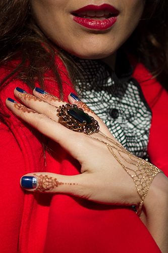 <p>With nail art migrating to the cuticles this season, henna is having a moment too. We're copying Nathalie Osmann's work on the tips of our fingers and investing in a ring-bracelet. Stunning.</p>
<p><a href="http://www.cosmopolitan.co.uk/beauty-hair/news/trends/hair-makeup-trends-autumn-winter-2014" target="_self">BIG BEAUTY TRENDS FROM PARIS FASHION WEEK</a></p>
<p><a href="http://www.cosmopolitan.co.uk/beauty-hair/news/trends/celebrity-frow-hair-fashion-week" target="_self">FRONT ROW HAIRSTYLES - FASHION WEEK AW14</a></p>
<p><a href="http://www.cosmopolitan.co.uk/beauty-hair/news/trends/celebrity-beauty/celebrity-nail-art-manicures" target="_self">CELEBRITY NAIL ART MANICURE PICTURES</a></p>