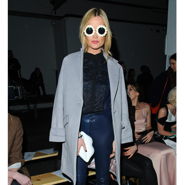 <p>Lovely Laura Whitmore was a shady lady at the Giles show. We're totally digging her 60s-inspired style, from her ladylike pastel coat, to her flower power circle shades but wonder how she could SEE anything?</p>
<p><a href="http://www.cosmopolitan.co.uk/fashion/news/london-fashion-week-street-style-aw14" target="_blank">LONDON FASHION WEEK STREET STYLE</a></p>
<p><a href="http://www.cosmopolitan.co.uk/fashion/news/Topshop-Unique-autumn-winter-2014-London-Fashion-Week" target="_blank">TOPSHOP UNIQUE'S BEST BITS FOR AW14</a></p>
<p><a href="http://www.cosmopolitan.co.uk/fashion/news/new-york-fashion-week-street-style-aw14" target="_blank">NEW YORK FASHION WEEK STREET STYLE</a></p>
<div style="overflow: hidden; color: #000000; background-color: #ffffff; text-align: left; text-decoration: none;"> </div>