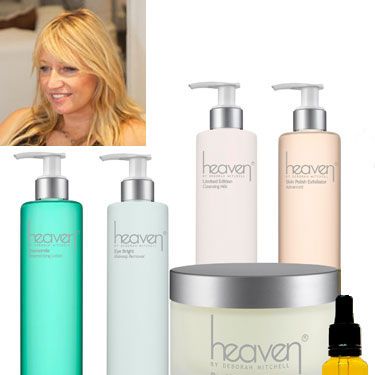 <p>Deborah's spiritual approach to skincare takes her beyond 'skincare expert' status. Qualified also to 'heal' and advise on more psychological-based issues - visiting Deborah is a bit like having an all-encompassing MOT.</p>
<p>Deborah's skincare line, Heaven, is made up of natural and organic products including the best-selling anti-ageing <strong>Bee Venom Mask, £25.30</strong>, which contains manuka honey, bee venom (no bees were harmed!), and soothing ingredients such as shea butter and rose and lavender essential oils.</p>
<p>Heaven, indeed.</p>
<p><a href="http://www.heavenskincare.com/Index.aspx">Heaven by Deborah Mitchell, from £7.30</a></p>
<p> </p>
<p><a href="http://www.cosmopolitan.co.uk/beauty-hair/beauty-tips/the-best-celebrity-facials-london-beauty-lab?click=main_sr">THE TOP 5 CELEBRITY FACIALS</a></p>
<p><a href="http://www.cosmopolitan.co.uk/beauty-hair/beauty-lab">VISIT THE COSMO BEAUTY LAB</a></p>
<p><a href="http://www.cosmopolitan.co.uk/beauty-hair/beauty-tips/cassie-powney-how-to-wear-bright-makeup">5 WAYS TO WEAR BRIGHT MAKEUP</a></p>