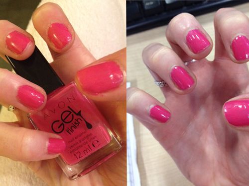 Beauty Lab tests gel-look nail varnish :: before and after pictures