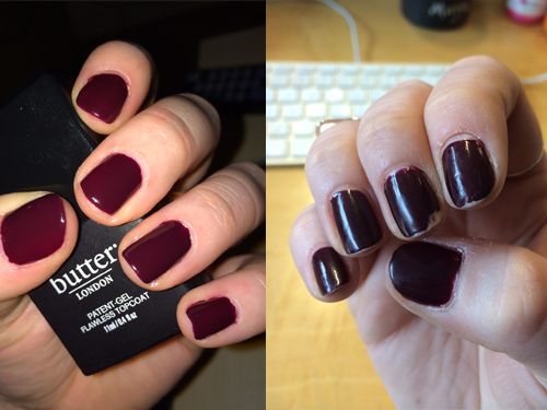Beauty Lab tests gel-look nail varnish :: before and after pictures