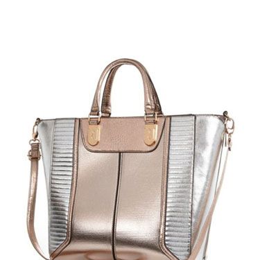 <p>Add a sheen to your look - literally - with a metallic tote bag; big enough to cart around all your stuff and totally on trend, too.</p>
<p>Metallic tote bag, £45, <a href="http://www.riverisland.com/women/bags--purses/shopper--tote-bags/Rose-gold-metallic-colour-block-tote-bag-651309" target="_blank">riverisland.com</a></p>
<p><a href="http://www.cosmopolitan.co.uk/fashion/shopping/spring-shoes-fashion-high-street" target="_blank">STEP INTO NEW SEASON: 10 PAIRS OF SPRING-LIKE SHOES</a></p>
<p><a href="http://www.cosmopolitan.co.uk/fashion/shopping/handbags-spring-fashion-high-street" target="_blank">NEW SEASON ARM CANDY: 12 HOT HANDBAGS</a></p>
<p><a href="http://www.cosmopolitan.co.uk/fashion/shopping/spring-fashion-trends-2014?page=1" target="_blank">7 BIG FASHION TRENDS FOR SPRING 2014</a></p>