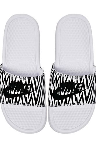 <p>We couldn't quite get our head around the pool slides trend until we saw these bad boys. Slightly more slimline than other styles we've seen and we love the graphic print, too.</p>
<p>Nike Benassi printed sliders, £16, <a href="http://www.asos.com/Nike/Nike-Benassi-White-Printed-Sliders/Prod/pgeproduct.aspx?iid=3528189&SearchQuery=nike&Rf-700=1000&sh=0&pge=0&pgesize=36&sort=-1&clr=White" target="_blank">asos.com</a></p>
<p><a href="http://www.cosmopolitan.co.uk/fashion/shopping/spring-shoes-fashion-high-street" target="_blank">STEP INTO NEW SEASON: 10 PAIRS OF SPRING-LIKE SHOES</a></p>
<p><a href="http://www.cosmopolitan.co.uk/fashion/shopping/handbags-spring-fashion-high-street" target="_blank">NEW SEASON ARM CANDY: 12 HOT HANDBAGS</a></p>
<p><a href="http://www.cosmopolitan.co.uk/fashion/shopping/spring-fashion-trends-2014?page=1" target="_blank">7 BIG FASHION TRENDS FOR SPRING 2014</a></p>
