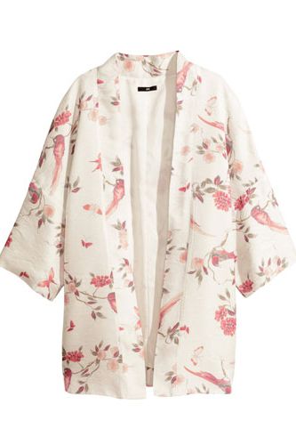 <p>We're loving the breezy boho vibes on this printed kimono, and are pretty sure it will be one of our mainstays come festival season. Just add denim cut-offs, cowboy boots and ALL the jewellery.</p>
<p>Printed kimono, £29.99, <a href="http://www.hm.com/gb/product/28194?article=28194-A" target="_blank">hm.com</a></p>
<p><a href="http://www.cosmopolitan.co.uk/fashion/shopping/spring-shoes-fashion-high-street" target="_blank">STEP INTO NEW SEASON: 10 PAIRS OF SPRING-LIKE SHOES</a></p>
<p><a href="http://www.cosmopolitan.co.uk/fashion/shopping/handbags-spring-fashion-high-street" target="_blank">NEW SEASON ARM CANDY: 12 HOT HANDBAGS</a></p>
<p><a href="http://www.cosmopolitan.co.uk/fashion/shopping/spring-fashion-trends-2014?page=1" target="_blank">7 BIG FASHION TRENDS FOR SPRING 2014</a></p>