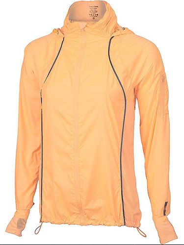 <p>You need a simple style and light layers - fussy tops will only make your boobs look bigger. This stylish zip top flatters and skims curves with its tailored fit.</p>
<p>Running jacket, £99, <a href="http://www.sweatybetty.com/velocity-run-jacket-prodsb320_celestialcitrus/" target="_blank">Sweaty Betty</a></p>
<p><a href="http://www.cosmopolitan.co.uk/diet-fitness/fitness/how-to-find-the-perfect-sports-bra" target="_blank">CHOOSE THE RIGHT SPORTS BRA</a></p>
<p><a href="http://www.cosmopolitan.co.uk/fashion/shopping/workout-clothes-stylish-women?click=main_sr" target="_blank">WORKOUT CLOTHES YOU'LL WANT TO WEAR</a></p>
<p><a href="http://www.cosmopolitan.co.uk/fashion/news/yoga-pants-wear-to-work?click=main_sr" target="_blank">SPORTS GEAR YOU CAN WEAR TO WORK</a></p>
