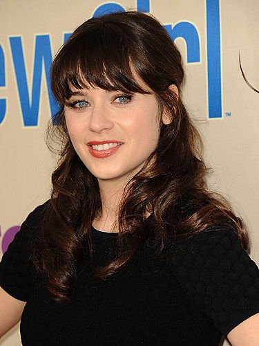 She's the poster girl for kitsch chic with her quirky, colourful style. But Zooey's full and blunt fringe works for just about everyone. A safe yet stylish cut that draws attention to your eyes, it softens sharp facial contours to create a feminine shape. 