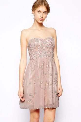<p>There's nothing like a scattering of embellishment to make a frock sing, especially when offset with a peach-nude shade (stops it from looking OTT). This Frock and Frill number has an Art Deco feel, and you'll be reaching for it long after the wedding.</p>
<p>Frock and Frill embellished dress, £135, <a href="http://www.asos.com/Frock-and-Frill/Frock-and-Frill-Embellished-Bandeau-Skater-Dress/Prod/pgeproduct.aspx?iid=3669485&cid=15156&sh=0&pge=0&pgesize=-1&sort=-1&clr=Dusky+pink" target="_blank">Asos.com</a></p>
<p><a href="http://www.cosmopolitan.co.uk/fashion/shopping/wedding-dress-trends-2014%2010%20" target="_blank">SS14 WEDDING DRESS TRENDS</a></p>
<p><a href="http://www.cosmopolitan.co.uk/fashion/shopping/top-ten-wedding-dresses-on-film%20" target="_blank">BEST WEDDING DRESSES FROM THE FILMS</a></p>
<p><a href="http://www.cosmopolitan.co.uk/blogs/cosmo-blog-awards-2013/rock-n-roll-bride-best-alternative-wedding-ideas-photos-tattoos-blog-awards?click=main_sr" target="_blank">ROCK N ROLL BRIDE'S BEST EVER WEDDINGS</a></p>