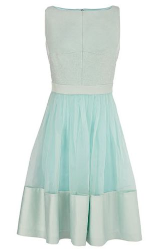 <p>Pastels might be big news for spring/summer 2014, but they've always been popular in wedding land. Thanks to its classic nipped-in silhouette, this delicate mint frock, with its pretty sheer panel, is a modern twist on an ultra-feminine style.</p>
<p>Alberta dress, £135, <a href="http://www.coast-stores.com/alberta-dress/all-dresses/coast/fcp-product/2224857252" target="_blank">Coast-stores.com</a></p>
<p><a href="http://www.cosmopolitan.co.uk/fashion/shopping/wedding-dress-trends-2014%2010%20" target="_blank">SS14 WEDDING DRESS TRENDS</a></p>
<p><a href="http://www.cosmopolitan.co.uk/fashion/shopping/top-ten-wedding-dresses-on-film%20" target="_blank">BEST WEDDING DRESSES FROM THE FILMS</a></p>
<p><a href="http://www.cosmopolitan.co.uk/blogs/cosmo-blog-awards-2013/rock-n-roll-bride-best-alternative-wedding-ideas-photos-tattoos-blog-awards?click=main_sr" target="_blank">ROCK N ROLL BRIDE'S BEST EVER WEDDINGS</a></p>