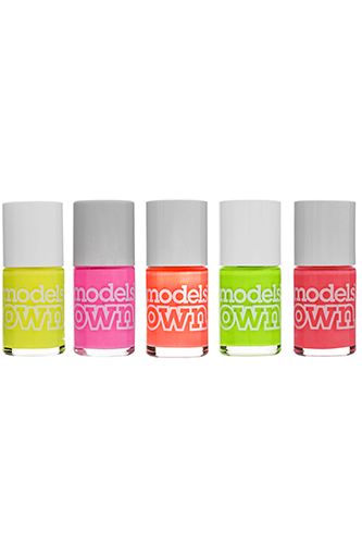 <p>Are you finding all of spring's new nail shades are washing out your skin? Well, here's a clever concept; polish that makes you look more tanned. Models Own's line-up of hot neons will flatter everyone, and even if your skin is already bronzed, these will amp up the effect. Our favourite is Shades, which gives a vibrant creamsicle coral hit, though day-glo lime Bikini is our Easter Weekend choice.</p>
<p>Models Own Polish for Tans, £5, <a href="http://www.modelsownit.com/products/nails/polish-for-tans.html" target="_blank">modelsownit.com</a> and Boots</p>
<p><a href="http://www.cosmopolitan.co.uk/beauty-hair/news/trends/nail-trends-spring-summer-2014" target="_blank">THE BIG 2014 NAIL TRENDS</a></p>
<p><a href="http://www.cosmopolitan.co.uk/beauty-hair/news/trends/celebrity-beauty/celebrity-nail-art-manicures" target="_blank">CELEBRITY NAIL ART TRENDS</a></p>
<p><a href="http://www.cosmopolitan.co.uk/beauty-hair/news/styles/celebrity/cosmo-hairstyle-of-the-day" target="_blank">COSMO'S HAIRSTYLE OF THE DAY</a></p>