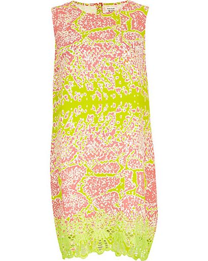 <p>Snake print gets a fluorescent lime refresh. This grab-and-go dress will take you from day to night in a flash: just add heels and jewellery for sundown.</p>
<p>Snake print dress, £30, <a href="http://www.riverisland.com/women/dresses/shift-dresses/Lime-abstract-snake-print-shift-dress-648561" target="_blank">RiverIsland.com</a></p>
<p><a href="http://www.cosmopolitan.co.uk/fashion/shopping/how-to-style-the-midi-skirt-trend-top-tips" target="_blank">10 WAYS TO STYLE THE MIDI SKIRT</a></p>
<p><a href="http://www.cosmopolitan.co.uk/fashion/shopping/Kate-Moss-Topshop-collection-spring-summer-2014-best-pieces" target="_blank">KATE MOSS FOR TOPSHOP: THE EDIT</a></p>
<p><a href="http://www.cosmopolitan.co.uk/fashion/shopping/how-to-wear-boyfriend-jeans" target="_blank">BOYFRIEND JEANS: THE NEED-TO-KNOW</a></p>