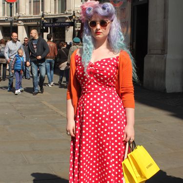 <p>Harriet, student.</p>
<p>Collectif polka dot dress, Dr. Martens boots, Primark flower hair accessory.</p>
<p><a href="http://www.cosmopolitan.co.uk/fashion/shopping/Coachella-festival-street-style-2014-pictures" target="_blank">SEE HOW THEY'RE WEARING IT AT COACHELLA 2014</a></p>
<p><a href="http://www.cosmopolitan.co.uk/fashion/shopping/10-spring-dresses-under-30-pounds-ss14" target="_blank">10 BEST SPRING DRESSES UNDER £30</a></p>
<p><a href="http://www.cosmopolitan.co.uk/fashion/shopping/5-pastel-trend-accessories-spring-summer-2014" target="_blank">PASTEL-PRETTY ACCESSORIES TO BUY NOW</a></p>
<p>Picture by Charlie Ashfield.</p>