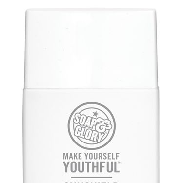 <p><strong>THEY SAY: </strong>Introducing the new Make Yourself Youthful Sunshield Superfluid SPF50+ from Soap & Glory, which offers outstanding protection in a super-lightweight, translucent SPF 50+ UVA/UVB formula. With a practically imperceptible texture, it's our best-ever sun protection base for your face.<strong></strong></p>
<p><strong>WE SAY: </strong>I'm a huge Soap & Glory fan so I'm super happy they've just launched this new SPF50 face fluid that has UVA and UVB protection. It beautifully mattifies my skin and is so easy to apply, the lotion is really lightweight and quite watery, but that's not a problem at all – it just means it doesn't take long to dry on the skin, so there's no sitting about for ages before you can apply your makeup. I also love that it doesn't apply white and leave you looking like a ghost…!</p>
<p><strong>SCORE: 9/10</strong></p>
<p><strong>Soap & Glory Make Yourself Youthful Sunshield Superfluid SPF50+, £15 <a href="http://www.boots.com" target="_blank">boots.com</a></strong></p>
<p><strong><br /></strong></p>