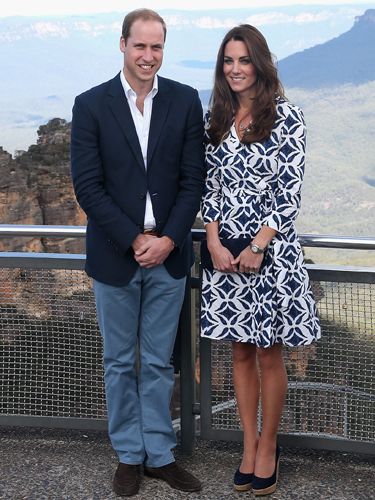 <p>The Duchess looks chic in a Diane Von Furstenberg wrapover dress, which she teamed with her faithful cork wedge heels and a clutch bag.</p>
<p><strong>MORE ROYAL SHENANIGANS:</strong></p>
<p><a href="http://www.cosmopolitan.co.uk/fashion/kate-middletons-royal-style-109645?click=main_sr" target="_blank">KATE MIDDLETON'S ROYAL STYLE CV</a></p>
<p><a href="http://www.cosmopolitan.co.uk/celebs/celebrity-gossip/kate-middleton-prince-william-george-photo?click=main_sr" target="_blank">BABY GEORGE'S FIRST OFFICIAL PIC</a></p>
<p><a href="http://www.cosmopolitan.co.uk/love-sex/cosmo-centerfolds/prince-harry-william-lookalikes-naked-centrefolds?click=main_sr" target="_blank">THE PRINCES STRIP FOR COSMO</a></p>