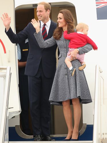 <p>Kate's final tour outfit was an elegant grey coat dress by Catherine Walker. The Duchess stands side-by-side with the Duke of Cambridge and holds Prince George as the family bid farewell to Australia.</p>
<p><strong>MORE ROYAL SHENANIGANS:</strong></p>
<p><a href="http://www.cosmopolitan.co.uk/fashion/kate-middletons-royal-style-109645?click=main_sr" target="_blank">KATE MIDDLETON'S ROYAL STYLE CV</a></p>
<p><a href="http://www.cosmopolitan.co.uk/celebs/celebrity-gossip/kate-middleton-prince-william-george-photo?click=main_sr" target="_blank">BABY GEORGE'S FIRST OFFICIAL PIC</a></p>
<p><a href="http://www.cosmopolitan.co.uk/love-sex/cosmo-centerfolds/prince-harry-william-lookalikes-naked-centrefolds?click=main_sr" target="_blank">THE PRINCES STRIP FOR COSMO</a></p>