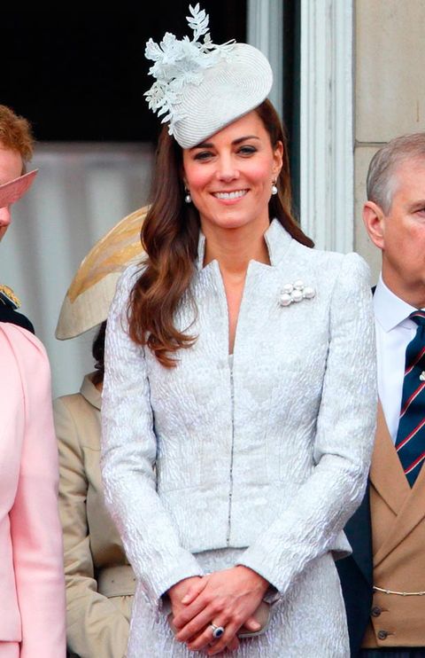 <p>Kate turned to Alexander McQueen and Jane Taylor for one of the most important days in her royal calendar.</p>
<p><strong>MORE ROYAL SHENANIGANS:</strong></p>
<p><a href="http://www.cosmopolitan.co.uk/fashion/kate-middletons-royal-style-109645?click=main_sr" target="_blank">KATE MIDDLETON'S ROYAL STYLE CV</a></p>
<p><a href="http://www.cosmopolitan.co.uk/celebs/celebrity-gossip/kate-middleton-prince-william-george-photo?click=main_sr" target="_blank">BABY GEORGE'S FIRST OFFICIAL PIC</a></p>
<p><a href="http://www.cosmopolitan.co.uk/love-sex/cosmo-centerfolds/prince-harry-william-lookalikes-naked-centrefolds?click=main_sr" target="_blank">THE PRINCES STRIP FOR COSMO</a></p>