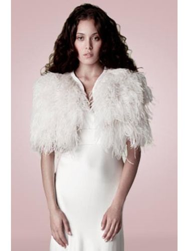 <p>A striking ostrich feather cape by Charlie Brear will infuse your bridal look with timeless glamour.</p>
<p>Ostrich feather cape, <a href="http://www.charliebrear.com/products/1930-1-sandwashed-silk" target="_blank">CharlieBrear.com </a></p>
<p><a href="http://www.cosmopolitan.co.uk/fashion/shopping/12-incredible-high-street-wedding-dresses-budget" target="_blank">BEST BRIDAL GOWNS FROM THE HIGH STREET </a></p>
<p><a href="http://www.cosmopolitan.co.uk/fashion/shopping/short-bridesmaids-dresses-wear-again-uk" target="_blank">SHORT BRIDESMAID DRESSES YOU CAN WEAR AGAIN </a></p>
<p><a href="http://www.cosmopolitan.co.uk/fashion/shopping/v-a-wedding-dress-bridal-exhibition-pictures-2014" target="_blank">IN PICTURES: V&A WEDDING DRESS EXHIBITION</a></p>